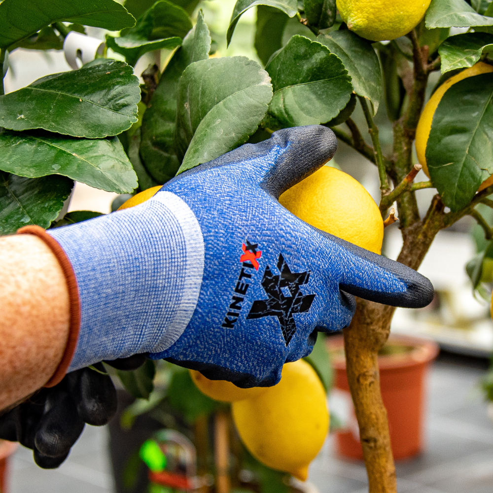 Kinetixx Touchscreen-fähige Arbeitshandschuhe X-Garden Fabrik Onlineshop