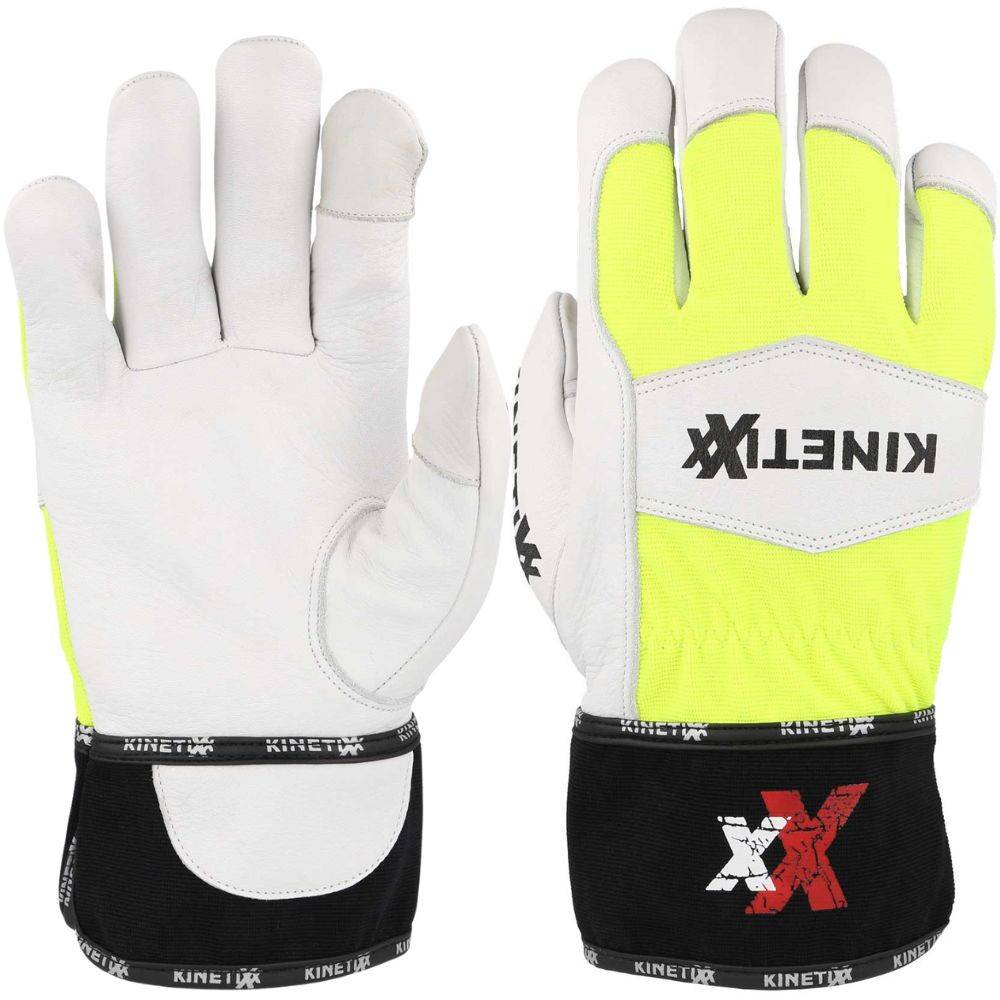 Kinetixx Robuste Leder-Schnittschutzhandschuhe X-Heavy Weihnachtsangebot