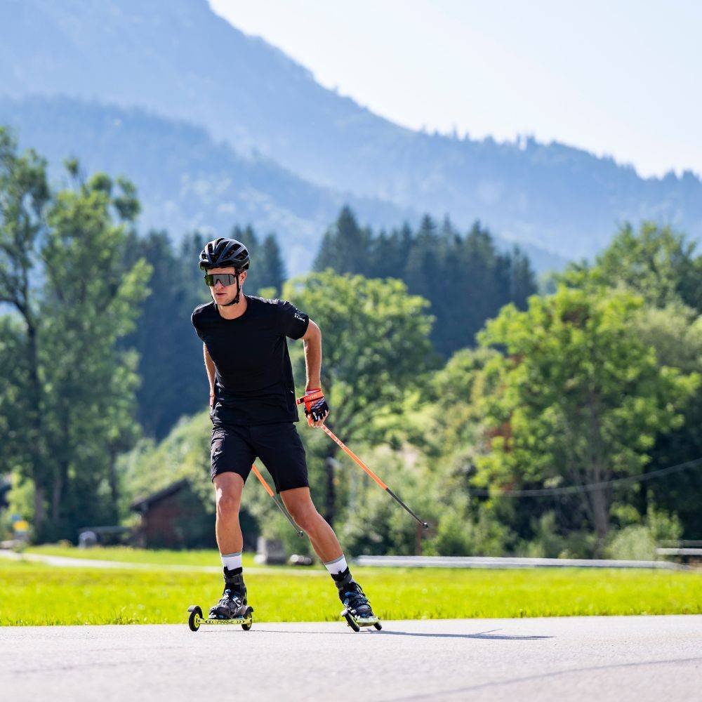 Kinetixx Leichte Kurzfinger-Skirollerhandschuhe Sepan Letzter Tag