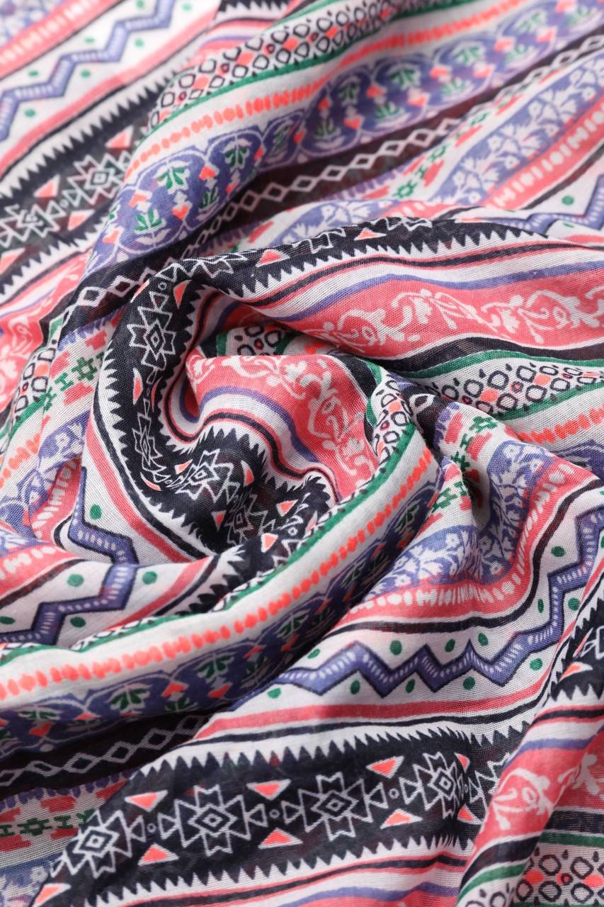 Carou s.Oliver Print-Bluse mit Batwing-Ärmeln Speichern exportieren