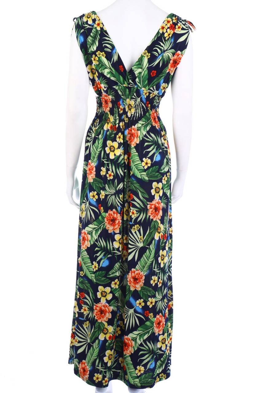 Carou Ohne Label Maxi-Kleid mit Blumen-Print Angebote
