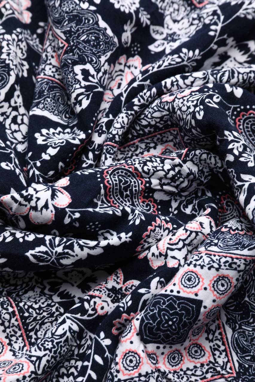 Carou FEE RED Paris Maxi-Kleid mit Blumen-Print Meist gekauft