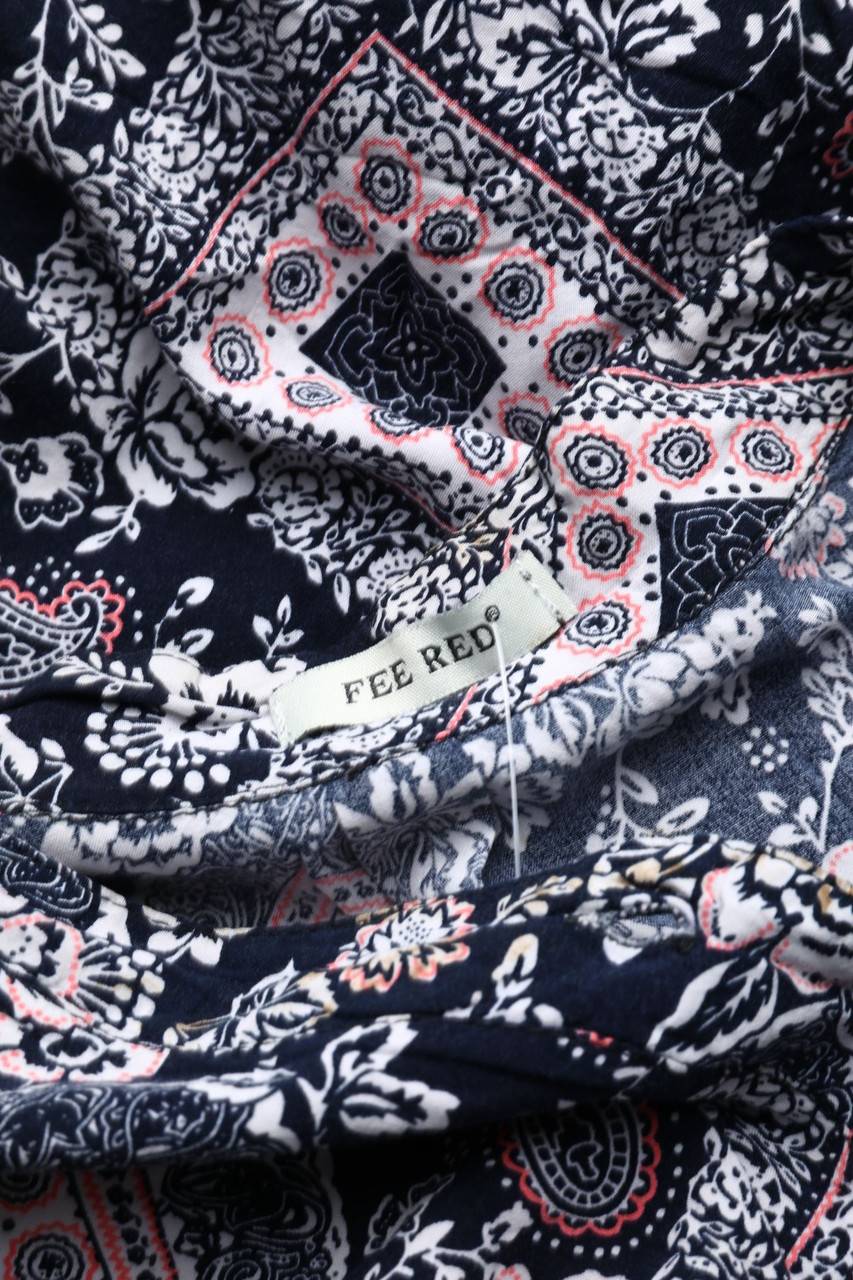 Carou FEE RED Paris Maxi-Kleid mit Blumen-Print Meist gekauft