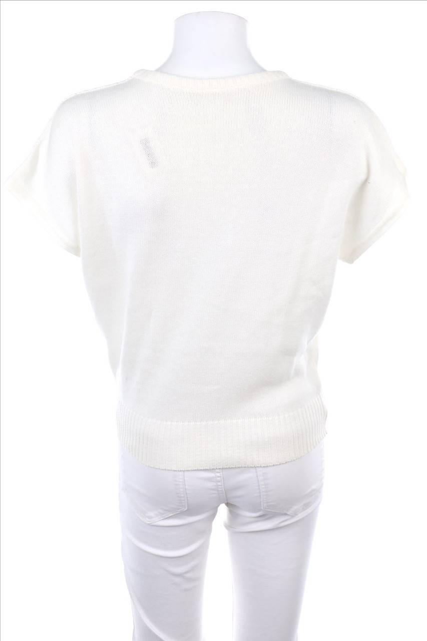 Carou VINTAGE Strick-Pullover mit überschnittener Schulter Blitzverkäufe