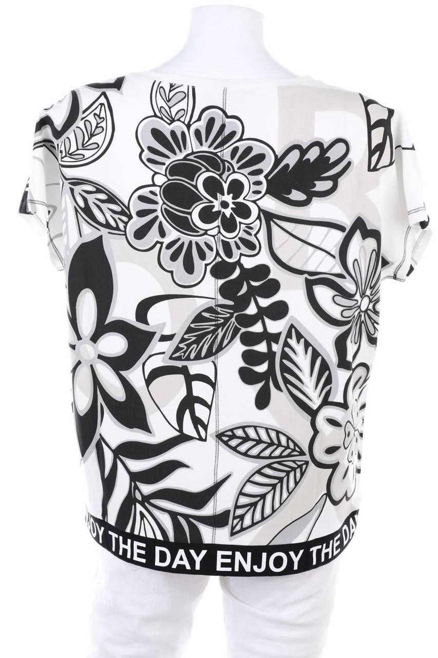 Carou monari Sweatshirt mit Blumen-Print Neuheiten