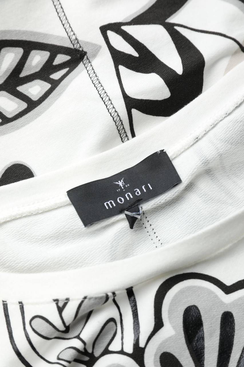 Carou monari Sweatshirt mit Blumen-Print Neuheiten