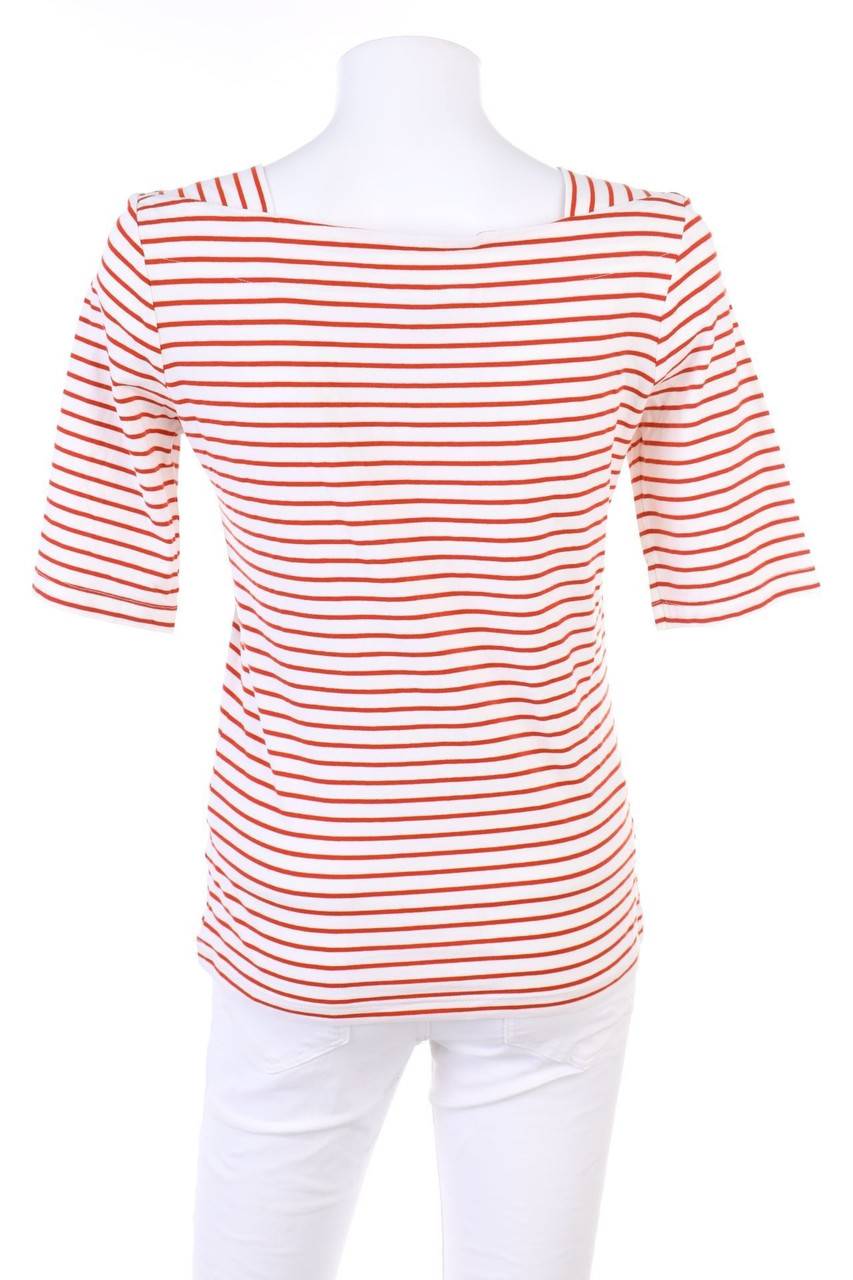 Carou WOMEN essentials by Tchibo Kurzarm-Shirt mit Streifen Kostenloser Versand international