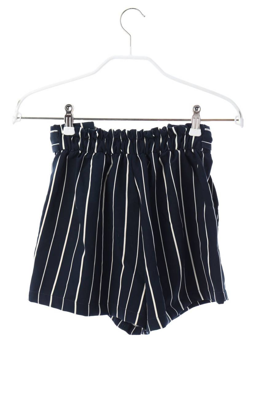Carou PULL&BEAR Paperbag-Hotpants mit Streifen zollfrei