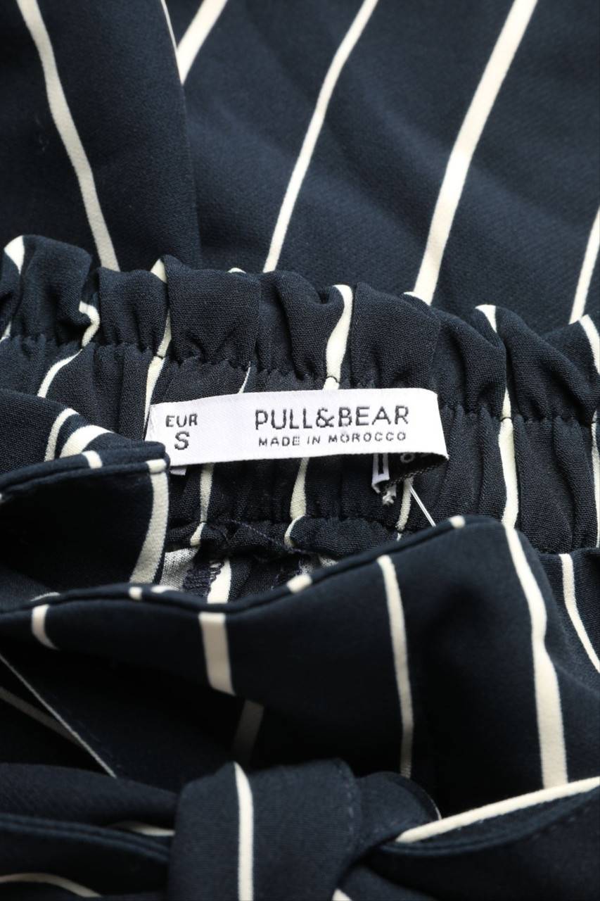 Carou PULL&BEAR Paperbag-Hotpants mit Streifen zollfrei