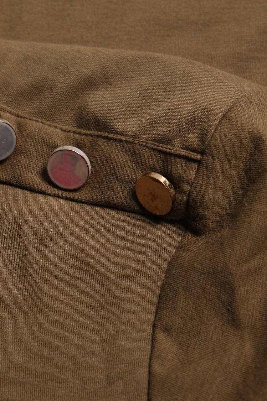 Carou SECONDHAND Shift-Kleid mit Schmuck-Knöpfen Online