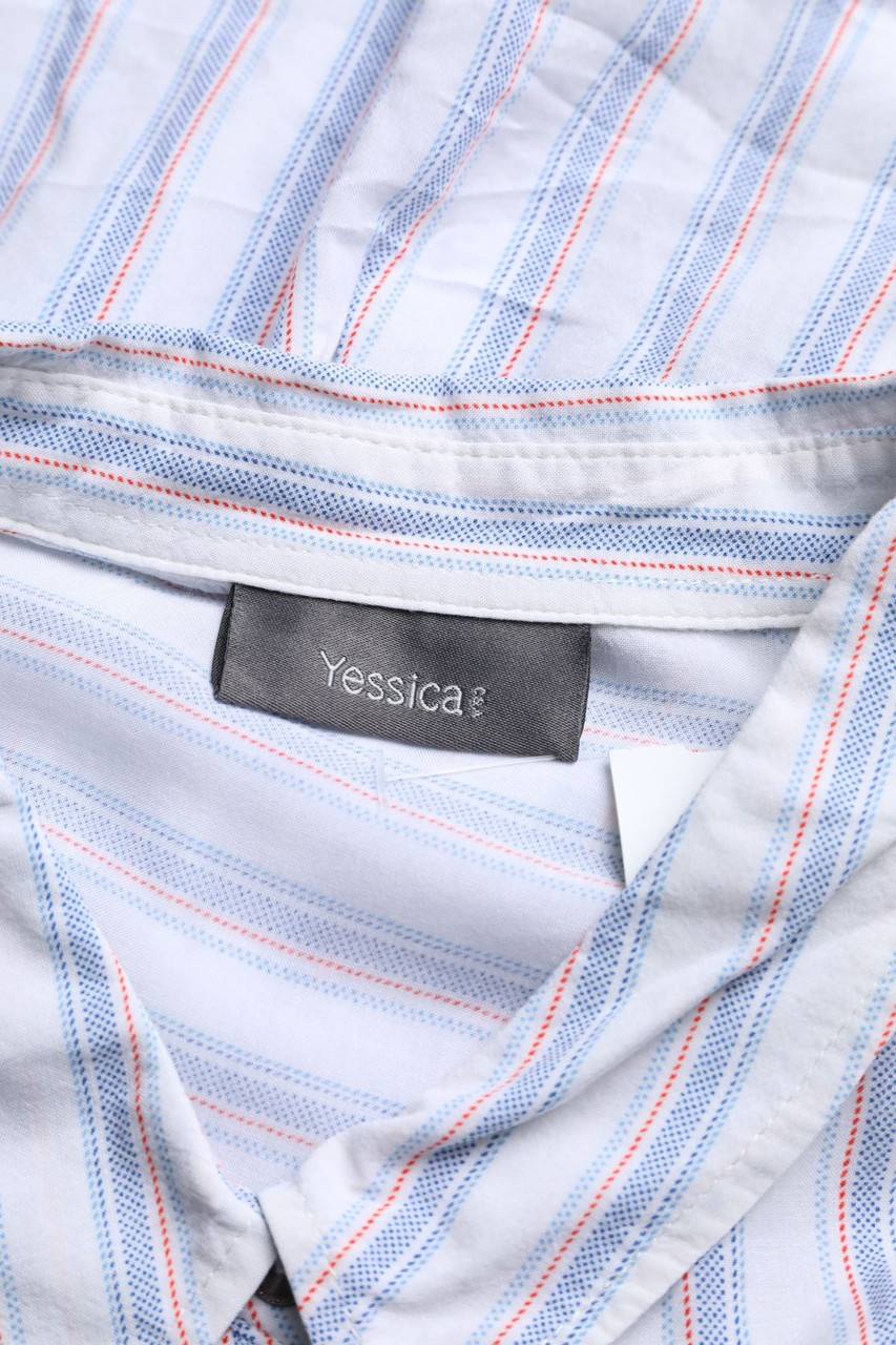 Carou Yessica by C&A Hemd-Bluse mit kurzem Ärmel zum Knoten Auslauf
