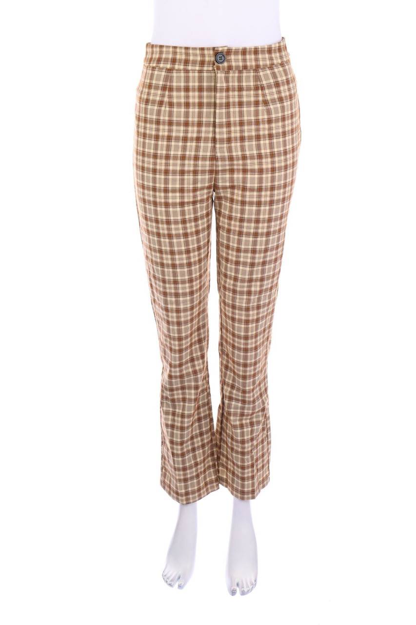 Carou SHEIN Hose mit Karo-Muster Schlussverkauf