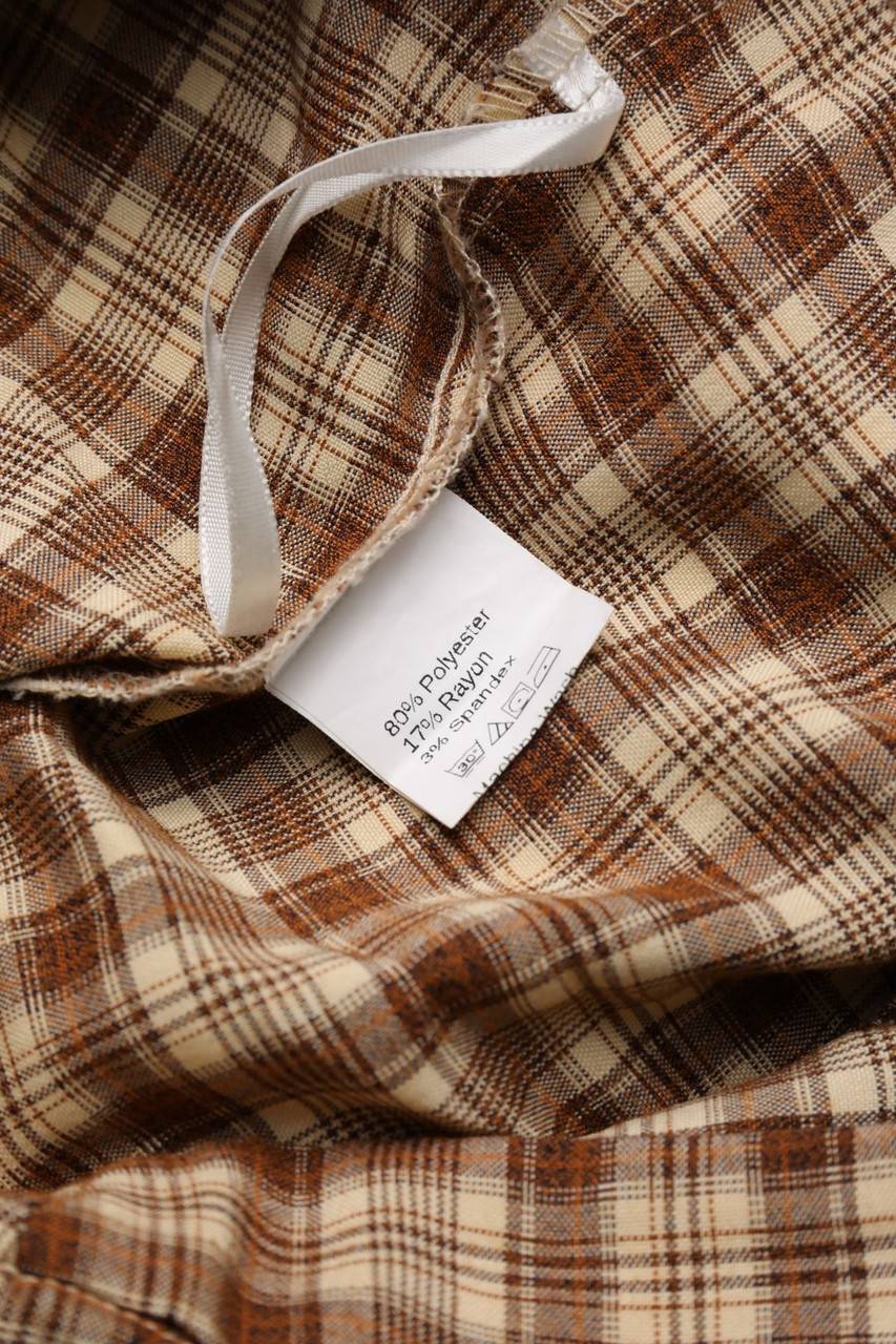 Carou SHEIN Hose mit Karo-Muster Schlussverkauf
