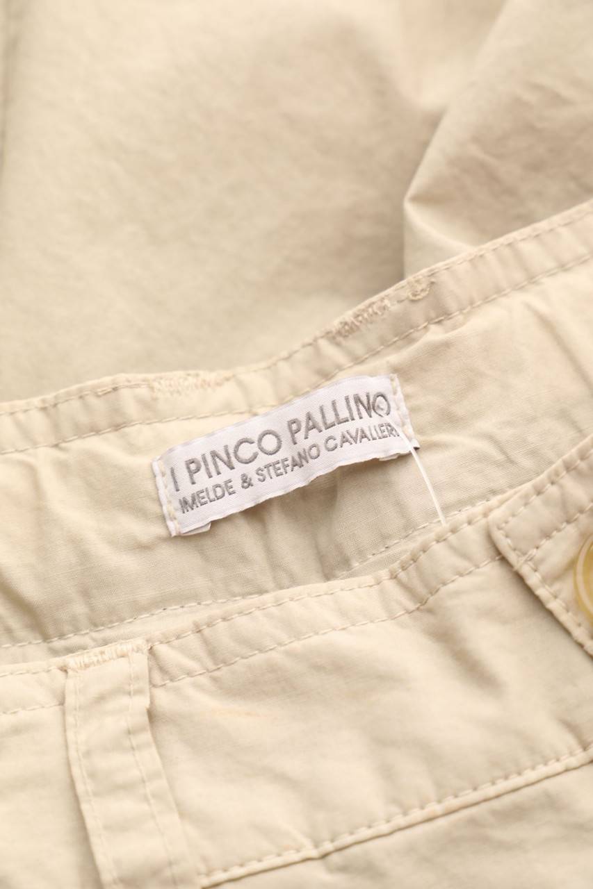 Carou I PINCO PALLINO Shorts mit Logo-Patch Saisonschlussverkauf