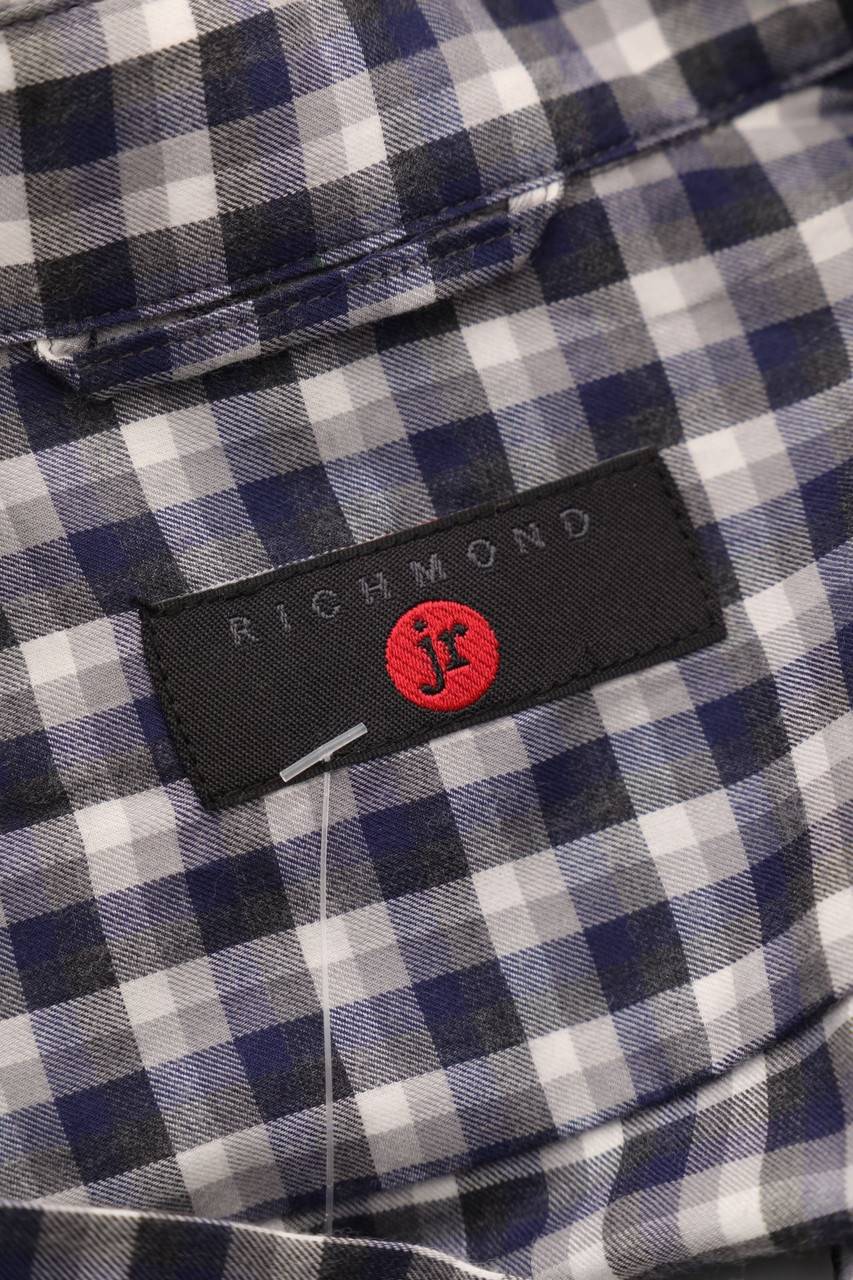 Carou RICHMOND JR Karo-Hemd mit Print Neueste Mode