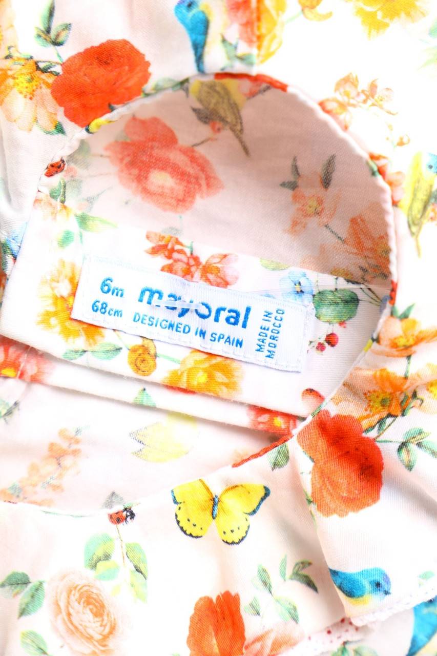 Carou Mayoral Bluse mit Blumen-Print Bis zu 50% Rabatt