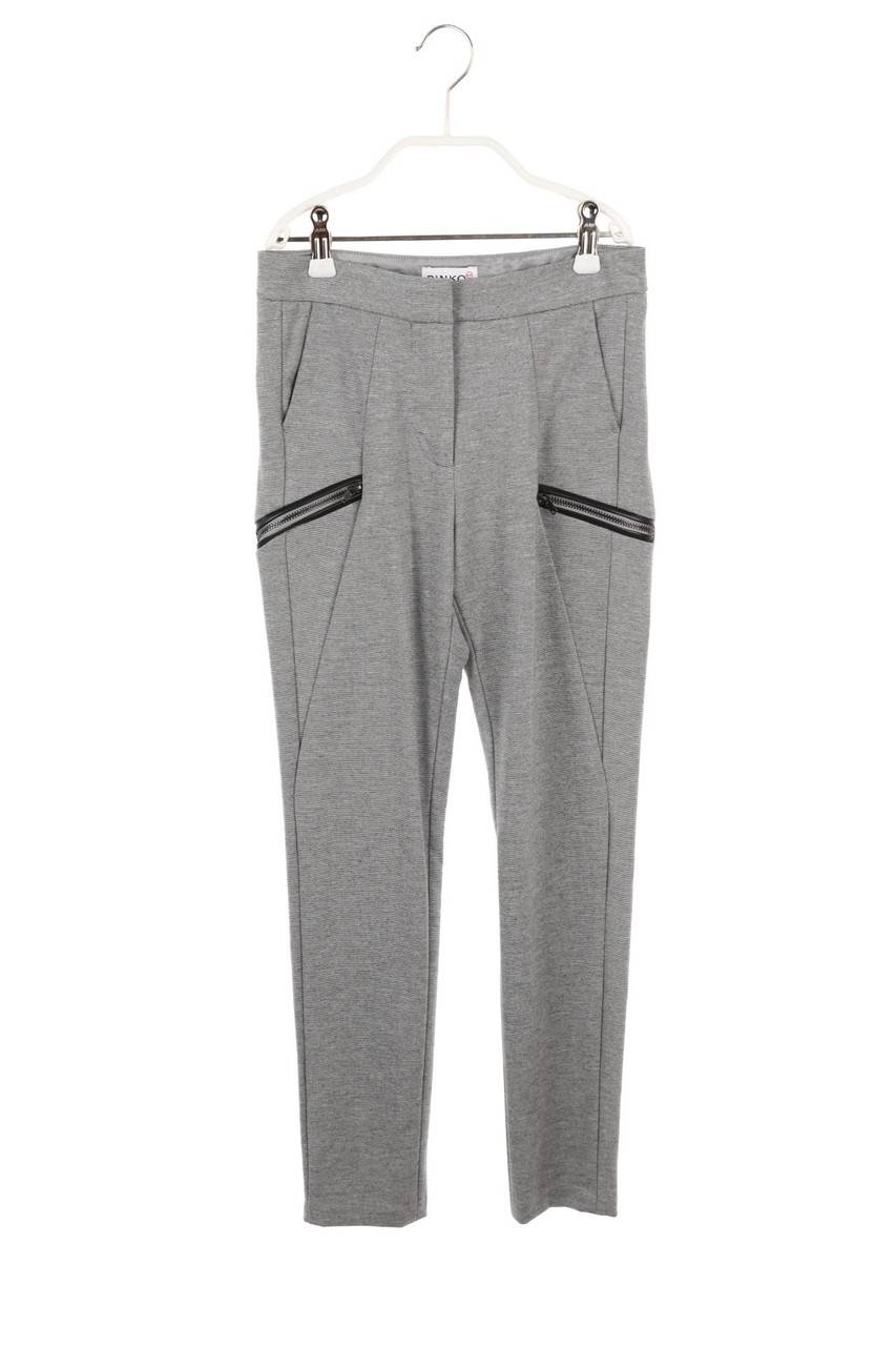 Carou PINKO UP Hose mit Kunstleder-Details Bis zu 65% Rabatt