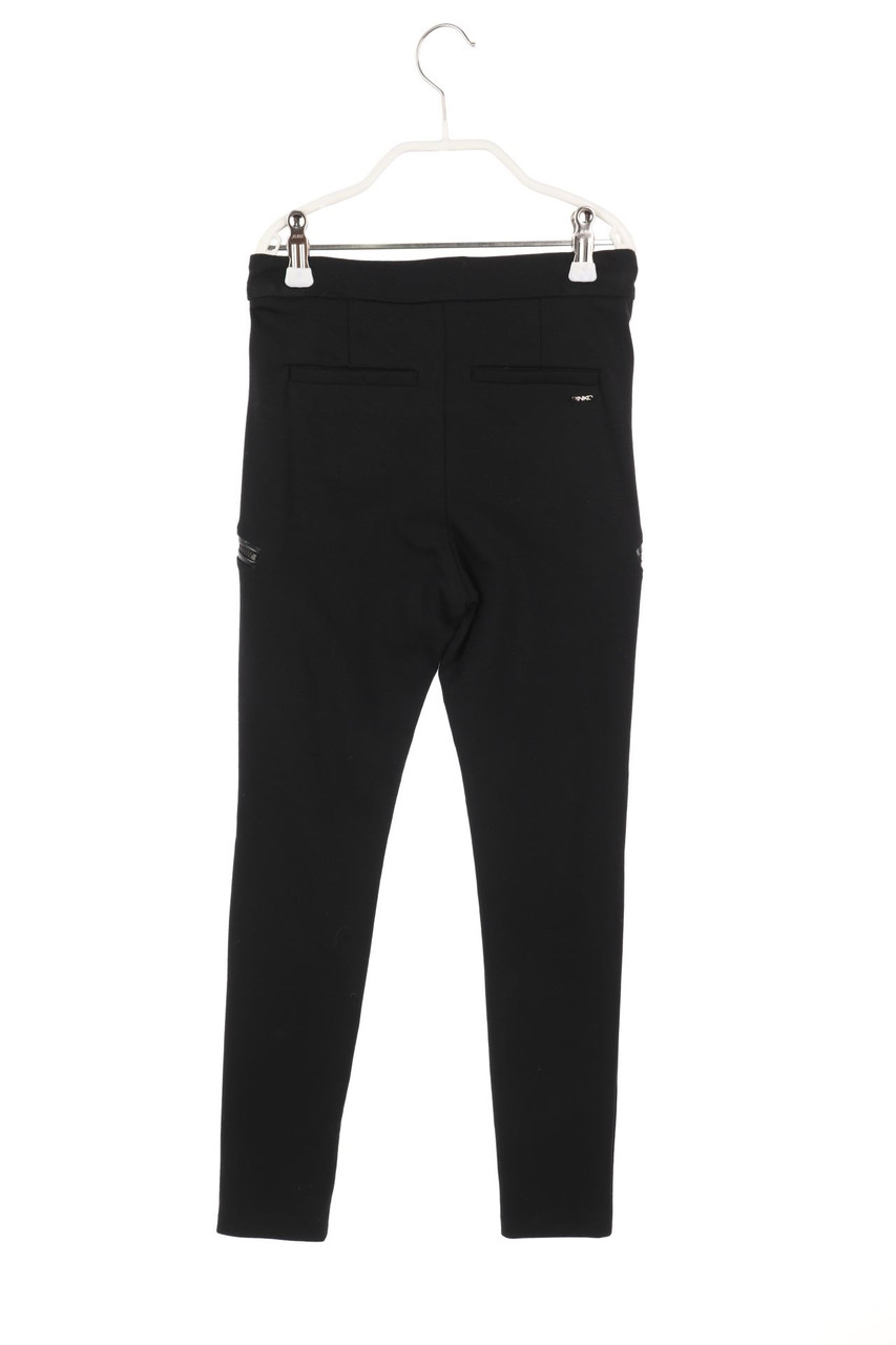 Carou PINKO UP Hose mit Kunstleder-Details Sonderangebot der Fabrik