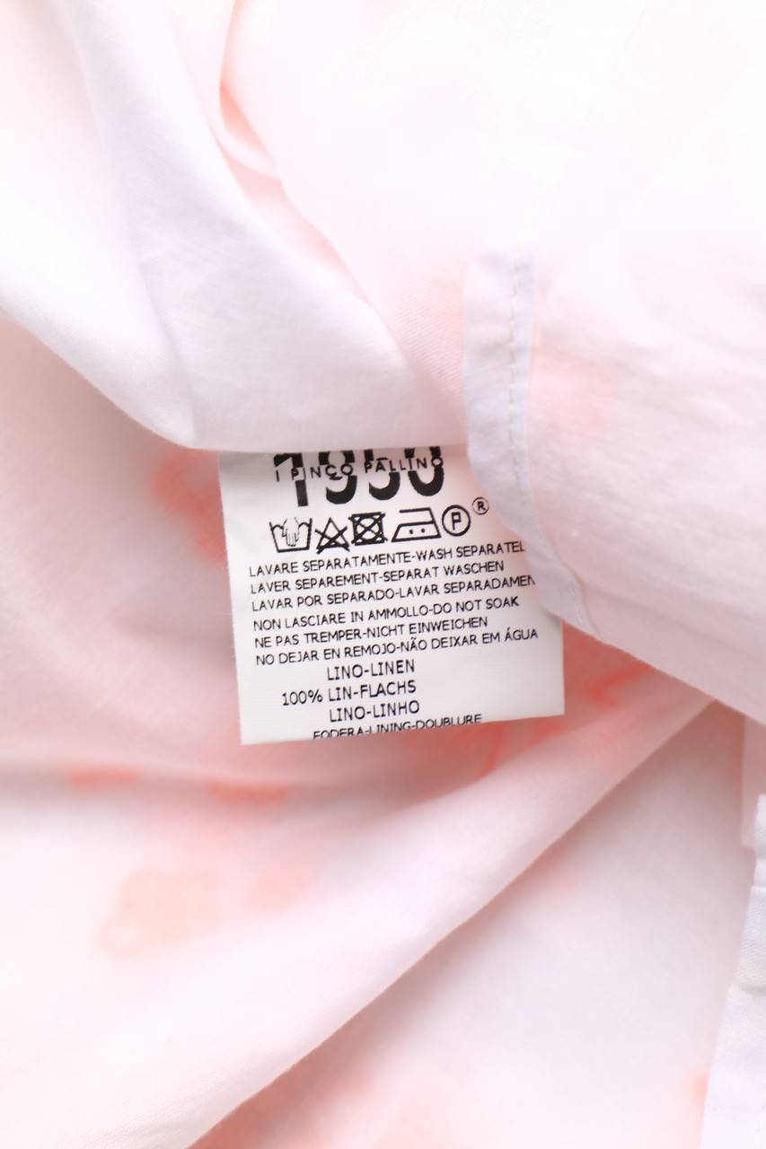 Carou I PINCO PALLINO Leinen-Bluse mit Stickereien Riesige Rabatte