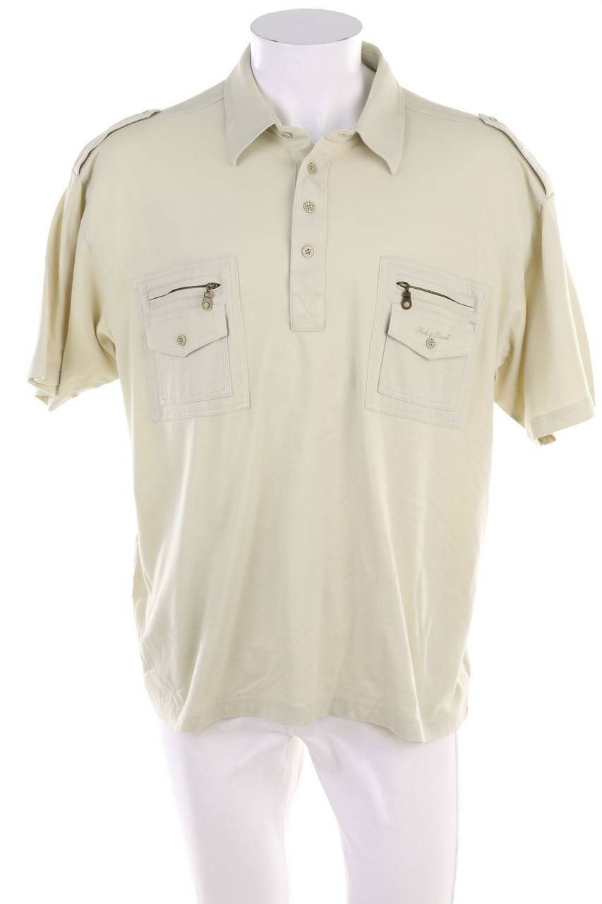 Carou Catamaran Poloshirt im Safari-Stil zollfrei