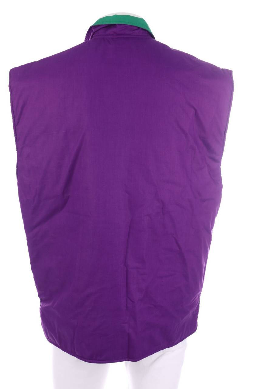 Carou VINTAGE Colour Blocking-wattierte Weste Günstiger Verkauf