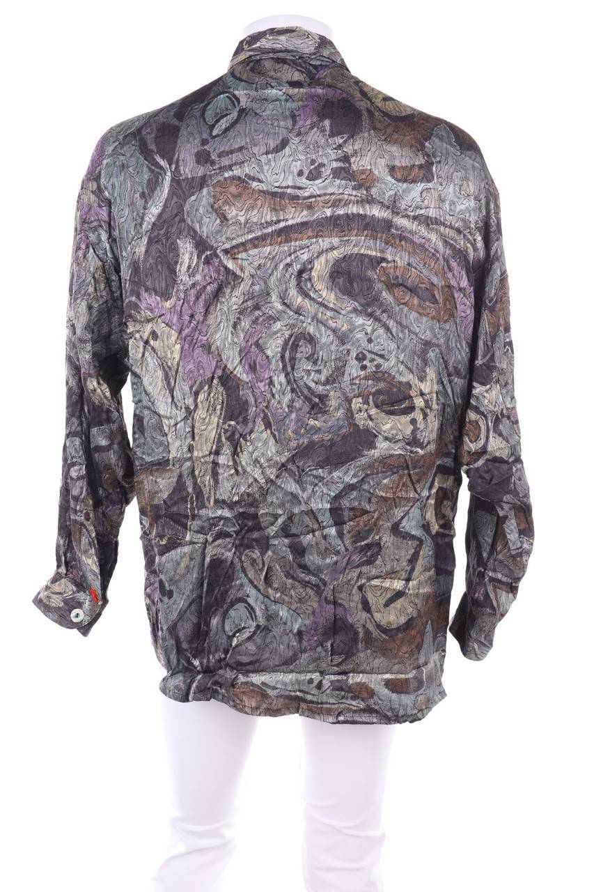 Carou SIGNUM Vintage-Hemd mit Paisley-Print aus Viskose Blitzverkäufe