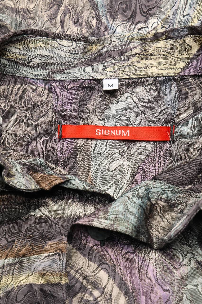 Carou SIGNUM Vintage-Hemd mit Paisley-Print aus Viskose Blitzverkäufe