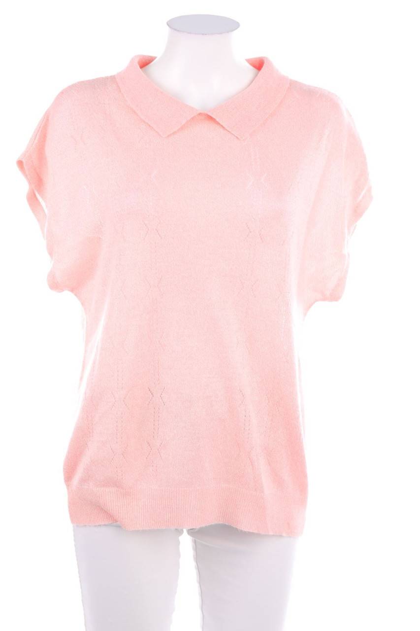 Carou VINTAGE Strick-Pullover mit Lochstrick-Details Limitierter Zeitrabatt