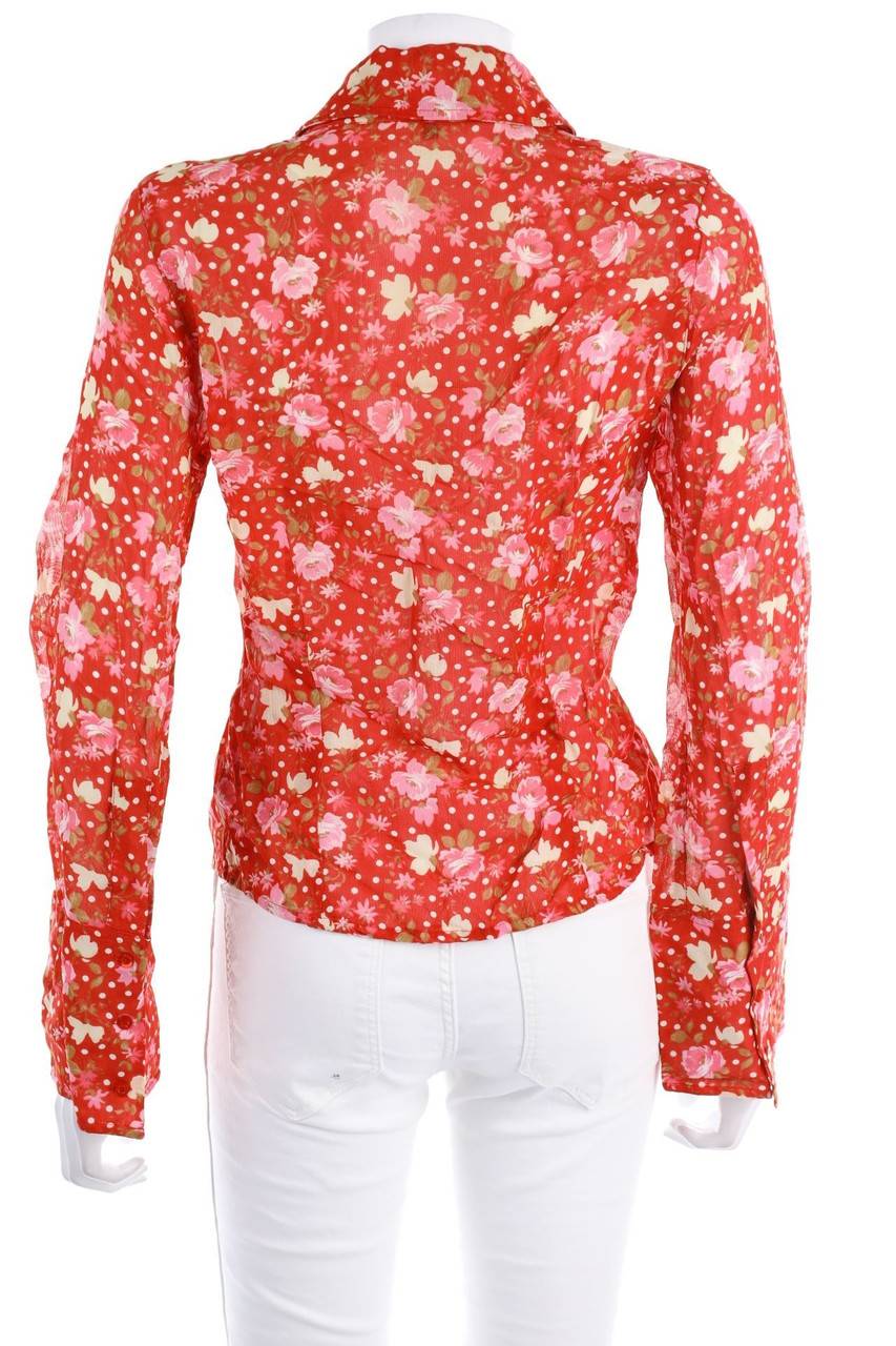 Carou VINTAGE Bluse mit Blumen-Print Rabatt