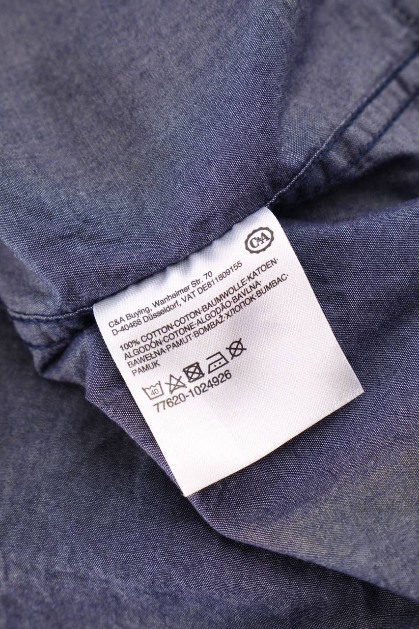 Carou C&A Kurzarm-Hemd Casual uni Zeitlich begrenztes Angebot