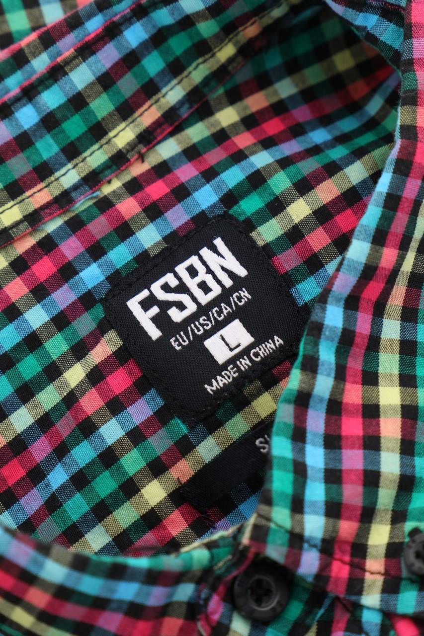 Carou FSBN Kurzarm-Hemd mit Karo-Muster Sonderangebote