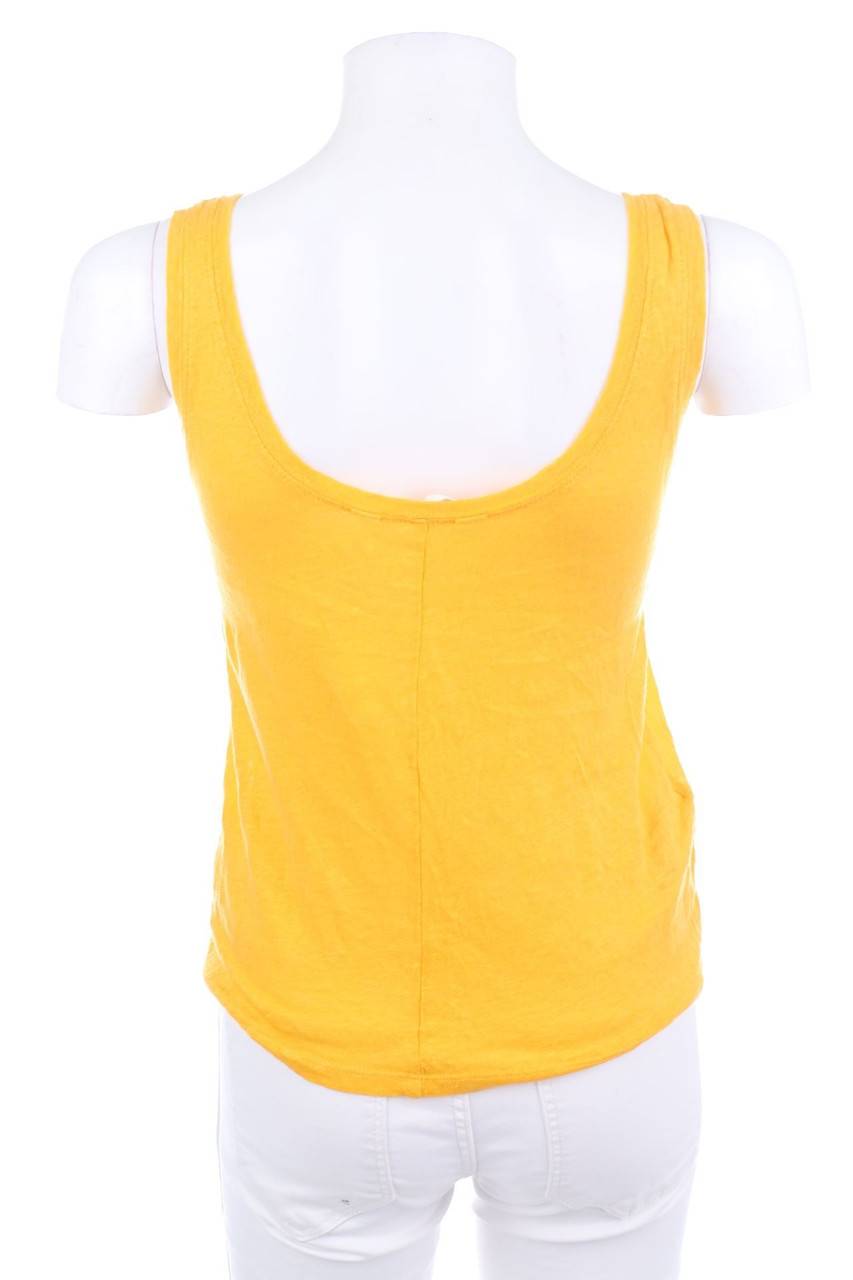 Carou MANGO Top aus Leinen Rabatte dieses Monats