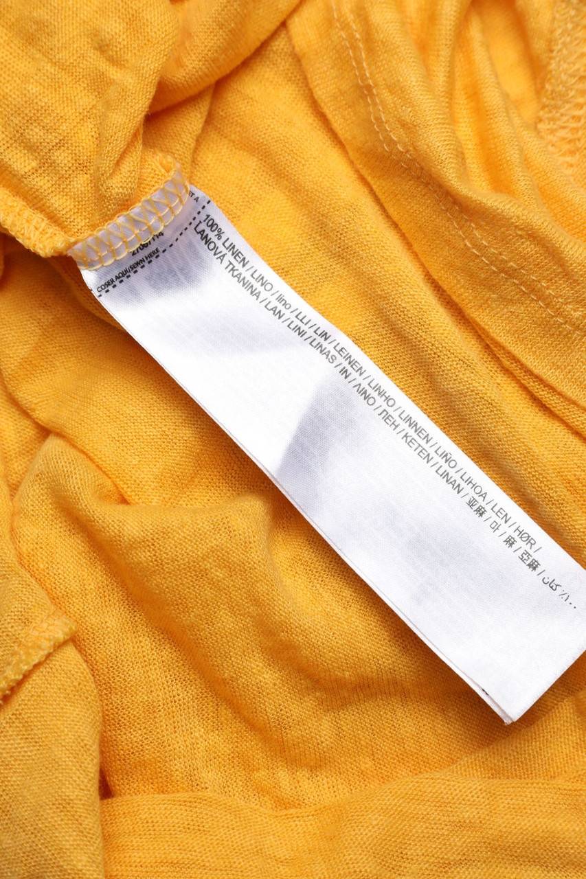 Carou MANGO Top aus Leinen Rabatte dieses Monats