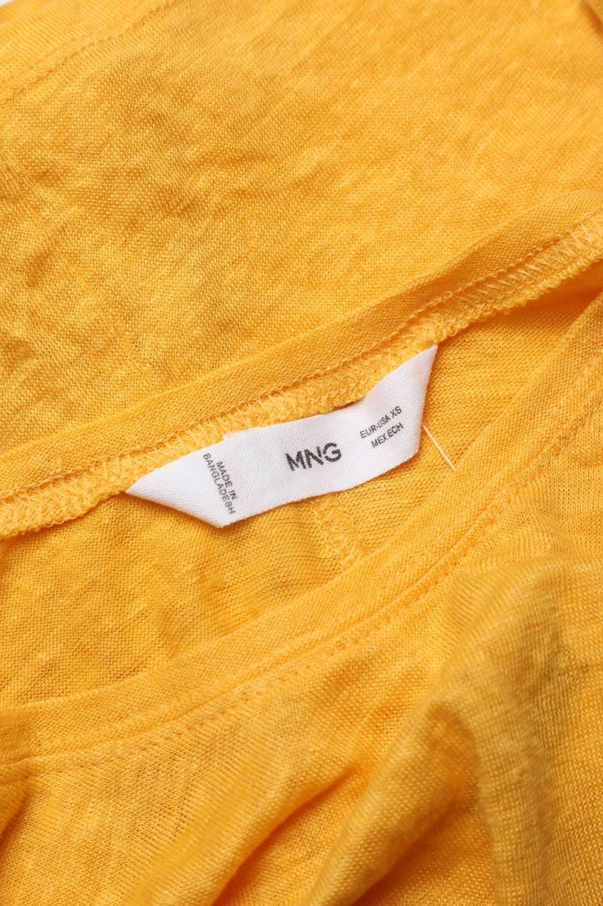Carou MANGO Top aus Leinen Rabatte dieses Monats