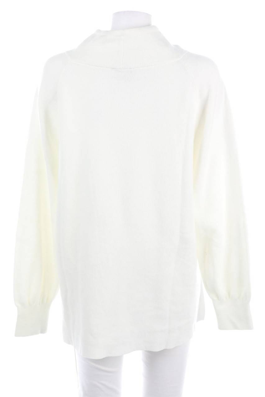 Carou monari Baumwoll-Pullover mit Strass-Steinen Auslauf