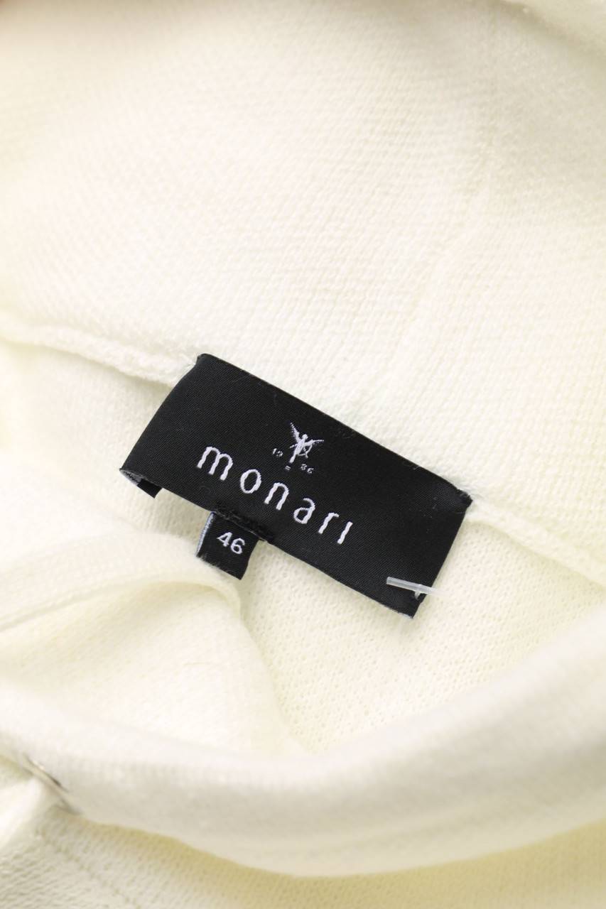 Carou monari Baumwoll-Pullover mit Strass-Steinen Auslauf
