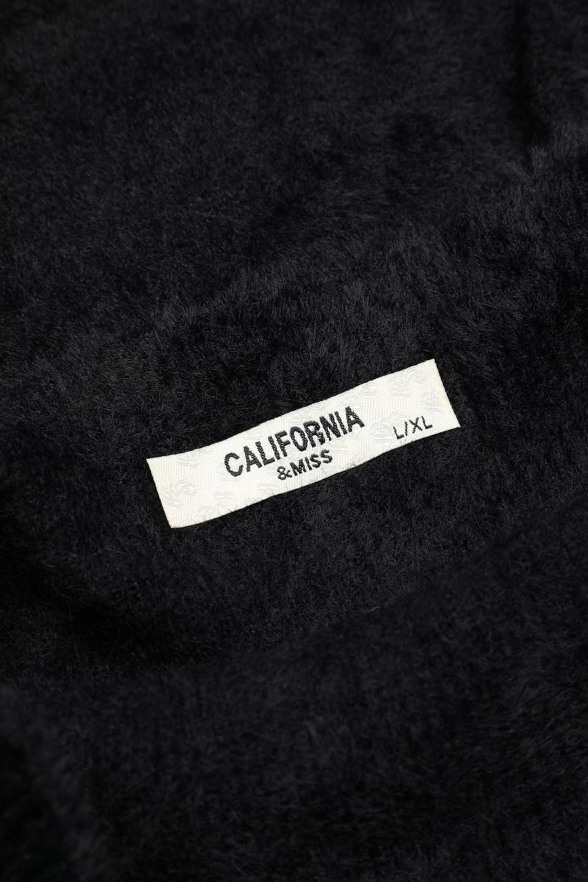 Carou Ohne Label Strickkleid mit Rollkragen Schlussverkauf