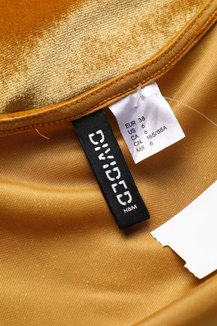 Carou H&M DIVIDED Samt-Kleid Blitzverkäufe