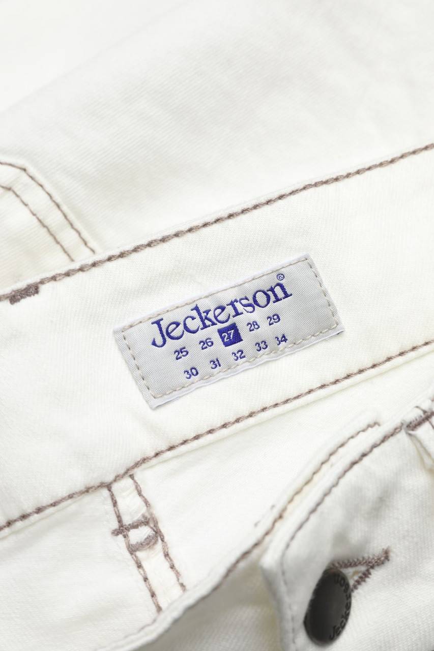 Carou Jeckerson Skinny-Jeans mit Kunstleder-Details Weihnachtsangebot