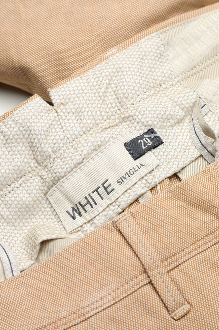 Carou WHITE SIVIGLIA Chino-Hose aus Baumwoll-Mix Muttertagsangebot