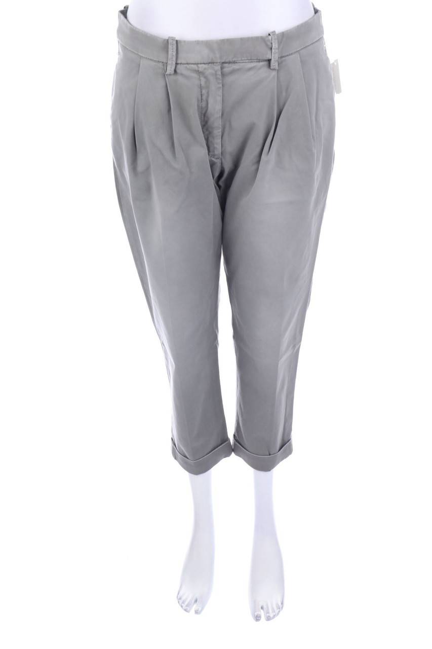 Carou MET Cropped-Bundfaltenhose