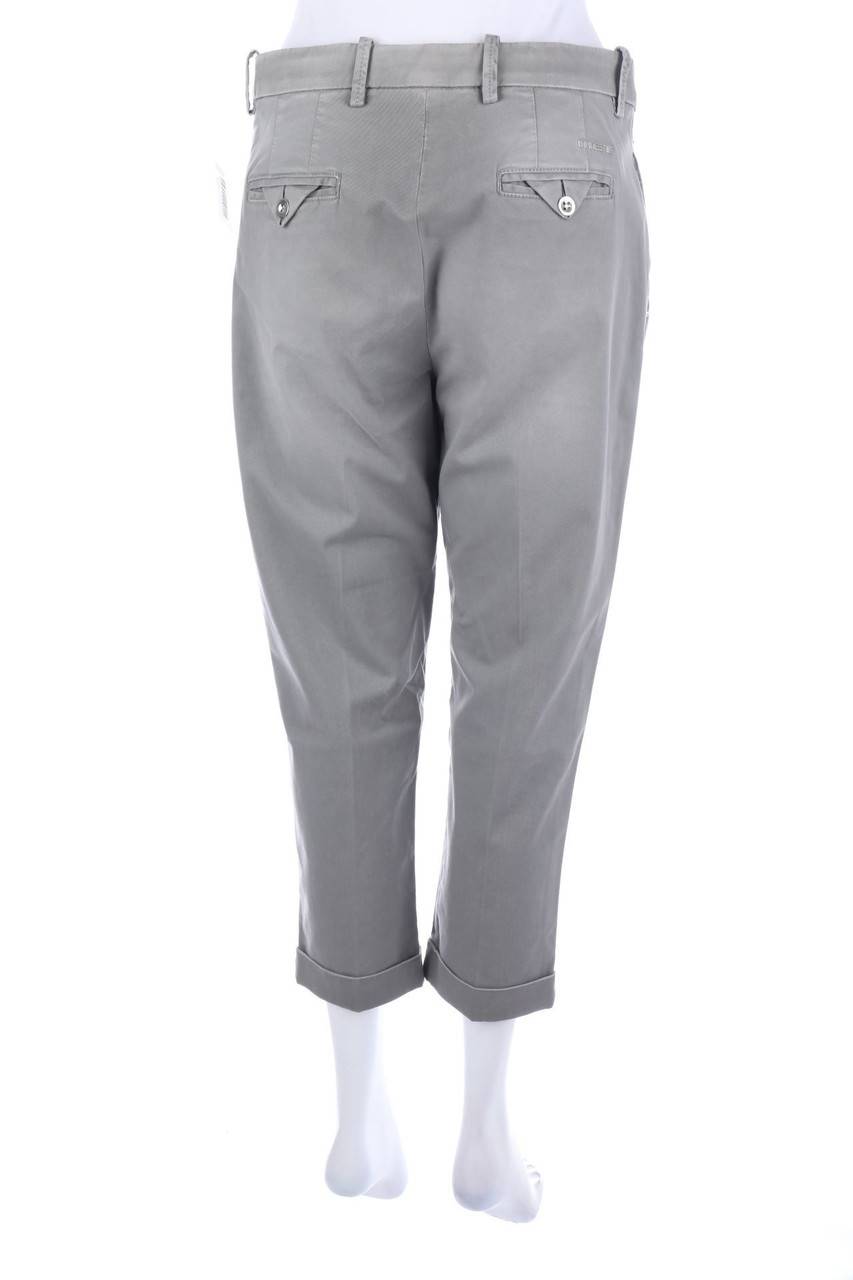 Carou MET Cropped-Bundfaltenhose Lagerräumung