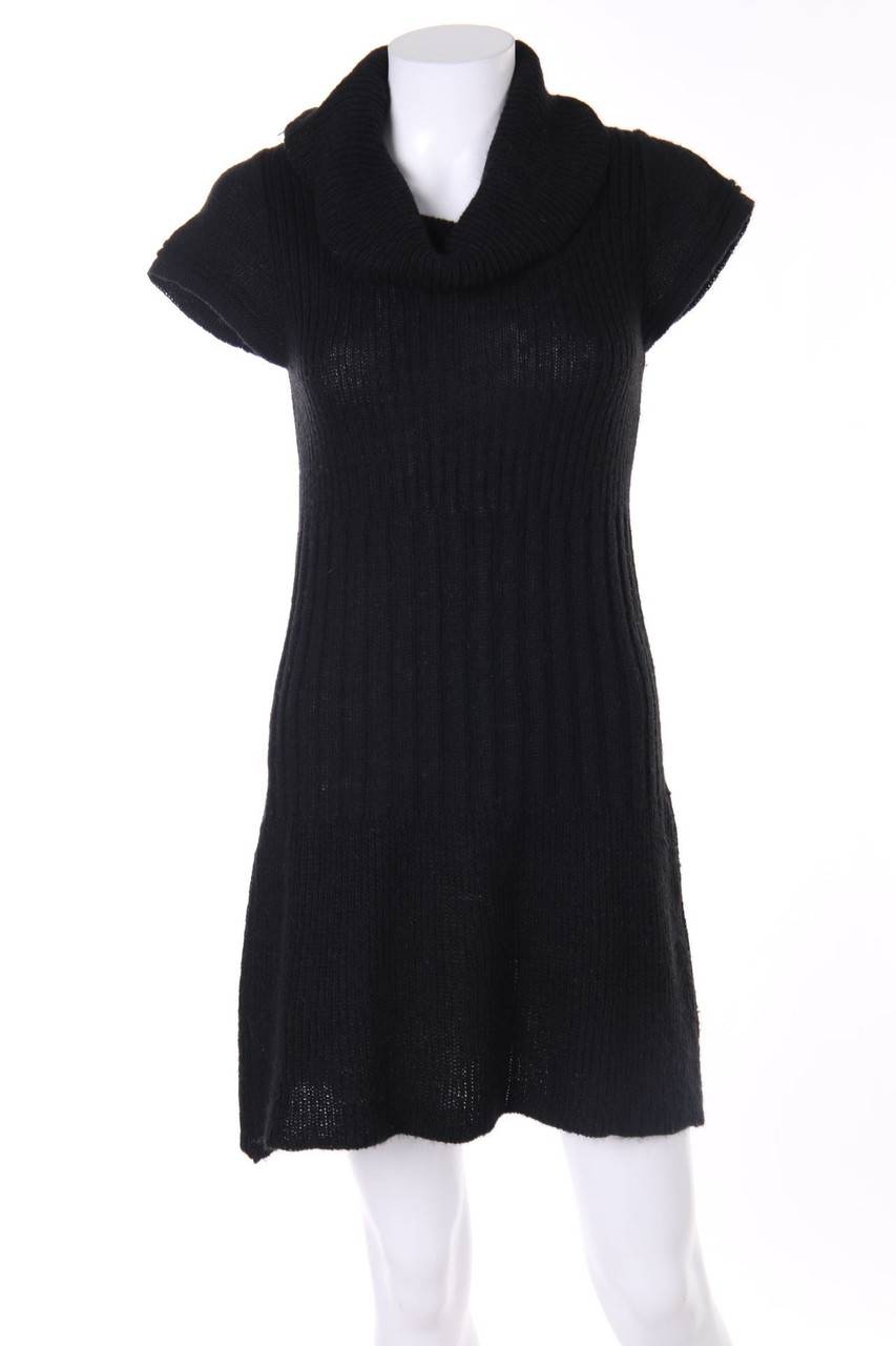 Carou Ohne Label Strick-Minikleid mit Rollkragen