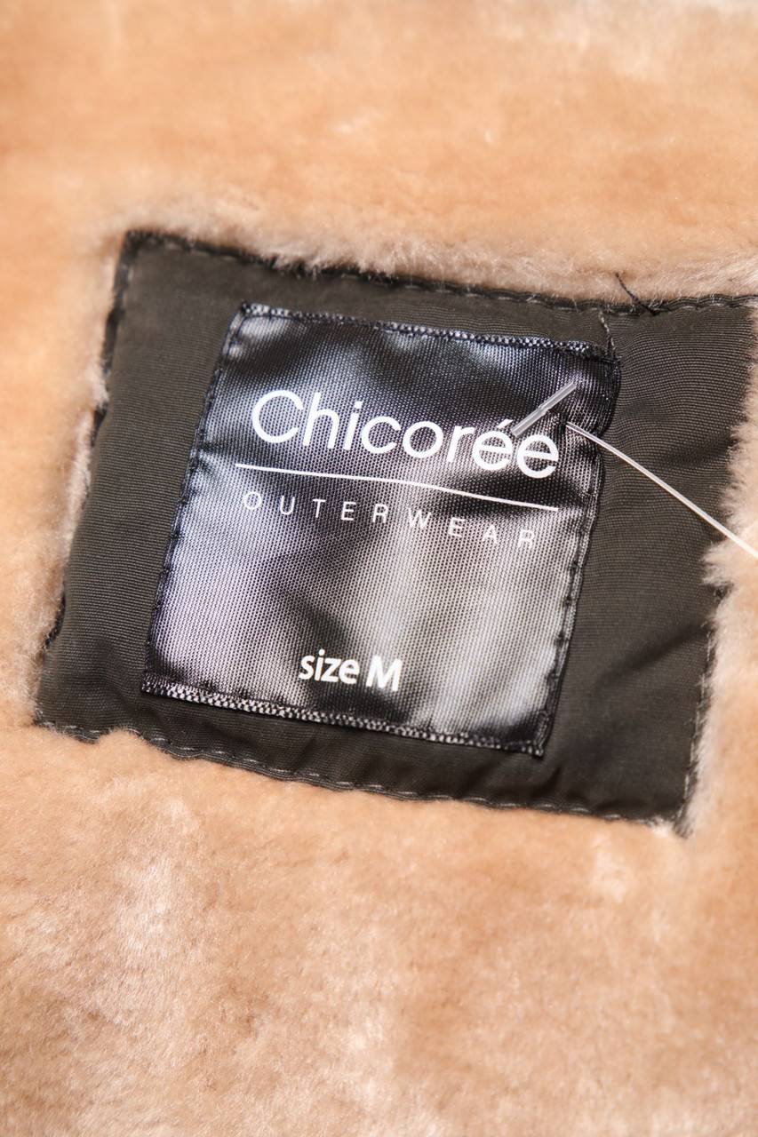 Carou Chicorée Parka mit Fake Fur-Besatz Letzte 3 Tage