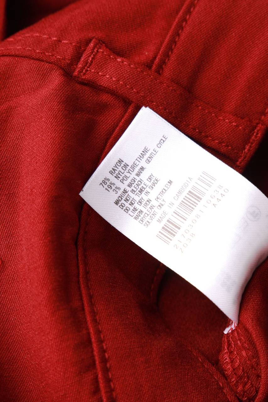 Carou SECONDHAND Cropped-Skinny-Hose Nur noch ein Tag übrig