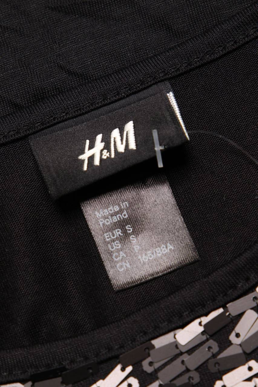 Carou H&M Party-Top mit Pailletten Super Rabatt