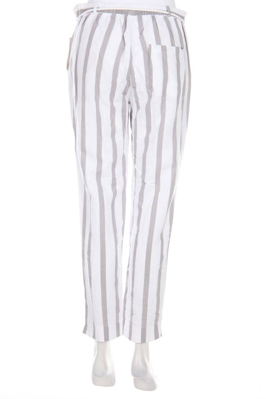 Carou orsay Chino-Hose mit Streifen mit Gürtel Kostenloser Versand international
