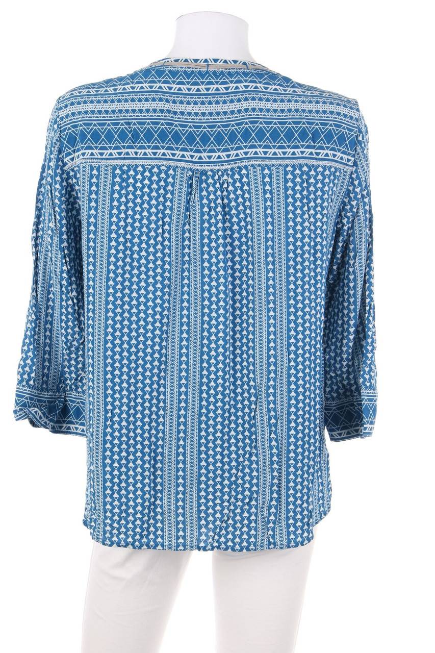Carou CECIL Bluse mit geometrischem Muster aus Viskose zollfrei