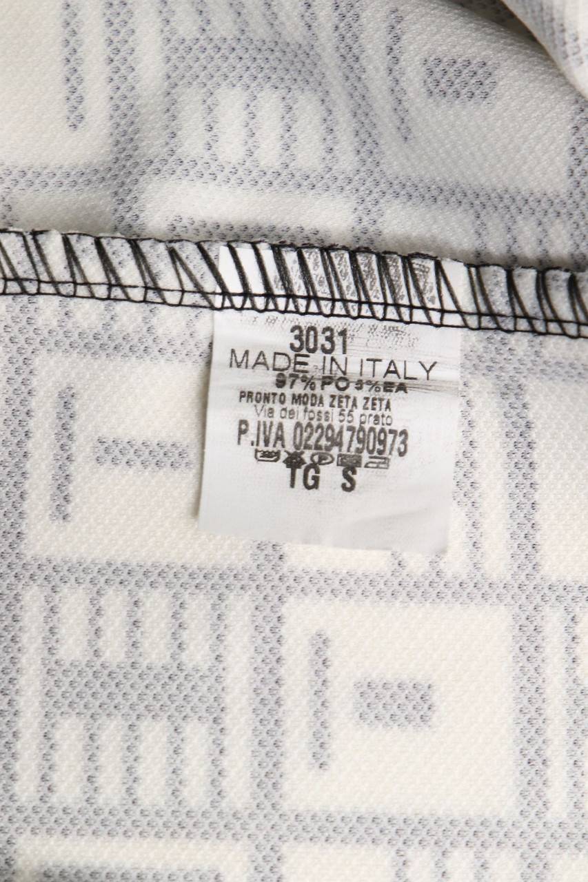 Carou Ohne Label Kleid mit geometrischem Muster 2025