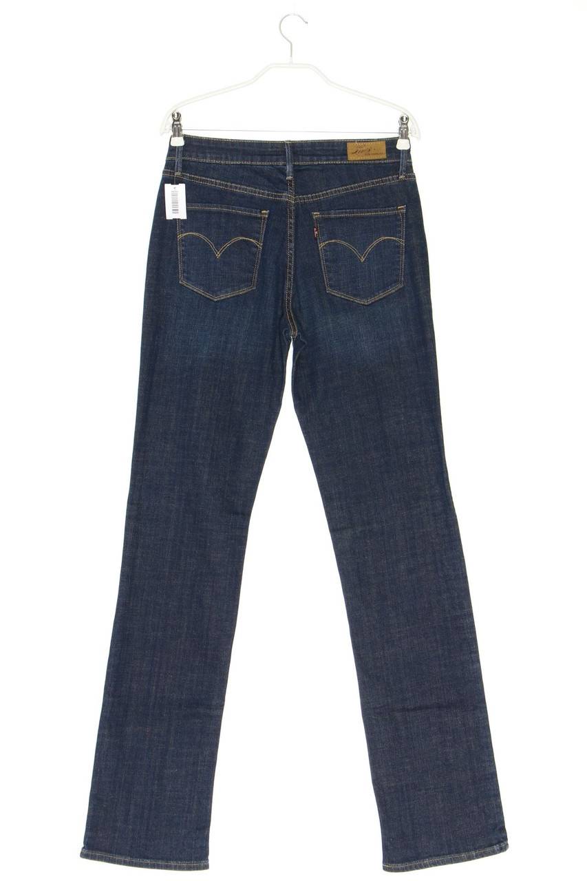 Carou LEVI´S Used Look Straight Cut Jeans mit Logo-Patch Blitzverkäufe